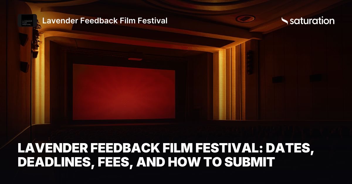 Lavender Feedback Film Festival share card