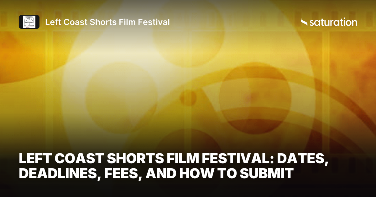 Left Coast Shorts Film Festival share card