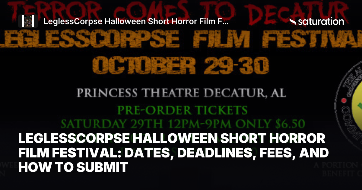 LeglessCorpse Halloween Short Horror Film Festival share card