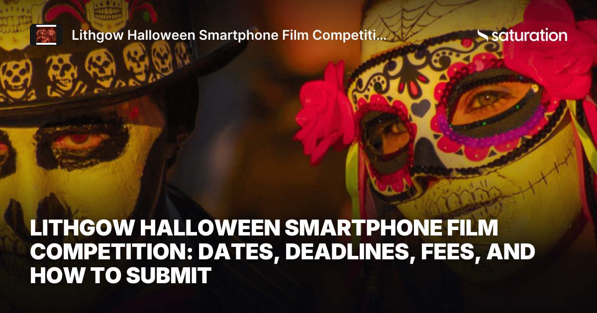 Lithgow Halloween Smartphone Film Competition share card