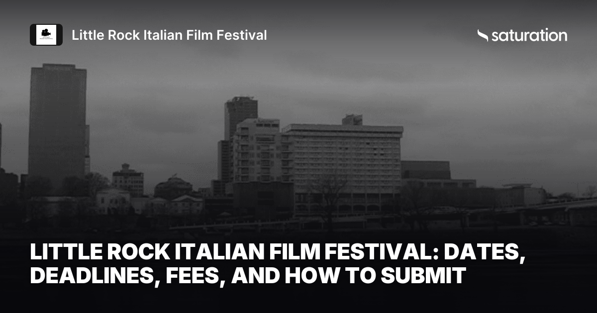 Little Rock Italian Film Festival share card