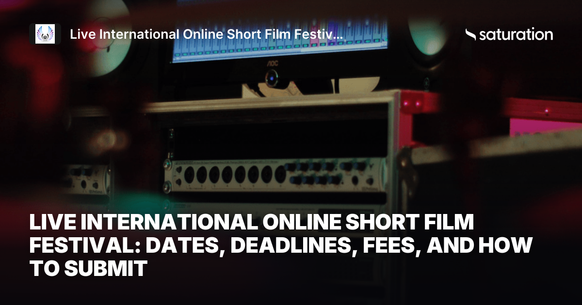 Live International Online Short Film Festival share card