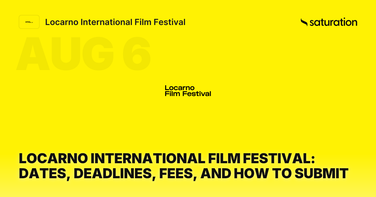 Locarno International Film Festival share card