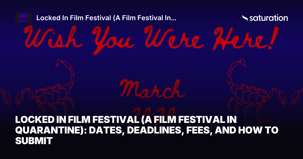 Locked In Film Festival (A Film Festival In Quarantine) share card