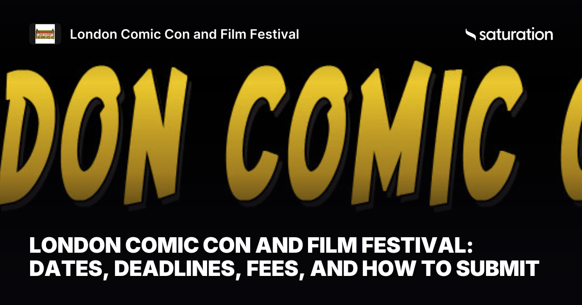 London Comic Con and Film Festival share card