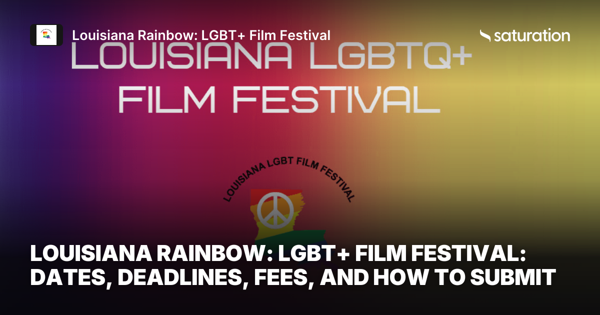 Louisiana Rainbow: LGBT+ Film Festival share card
