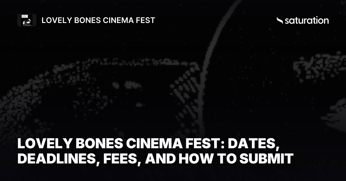 LOVELY BONES CINEMA FEST share card