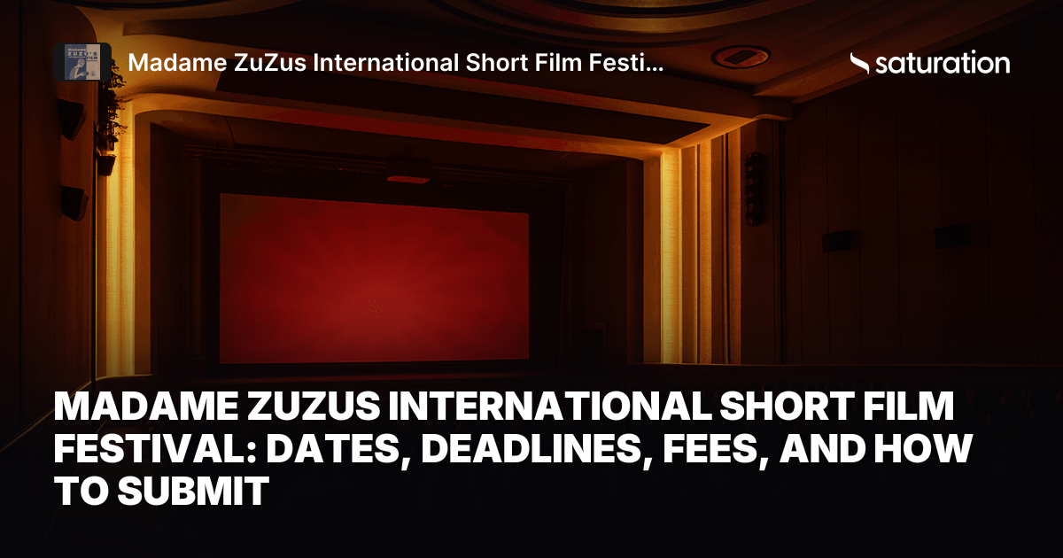 Madame ZuZus International Short Film Festival share card