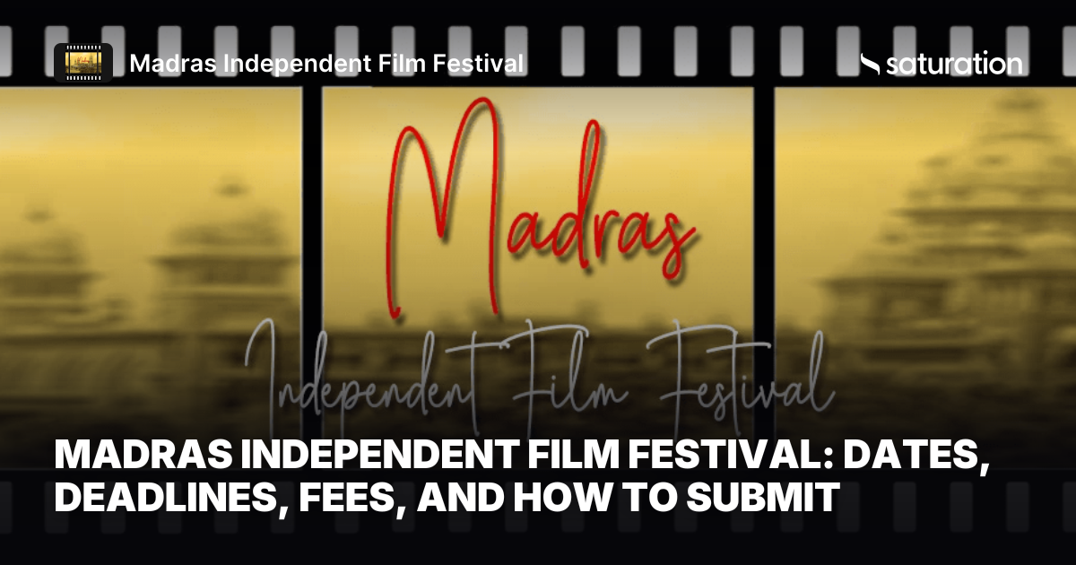 Madras Independent Film Festival share card