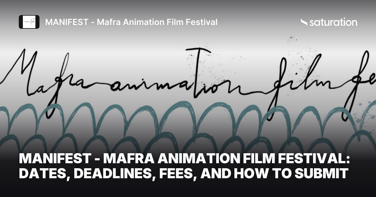 MANIFEST - Mafra Animation Film Festival share card