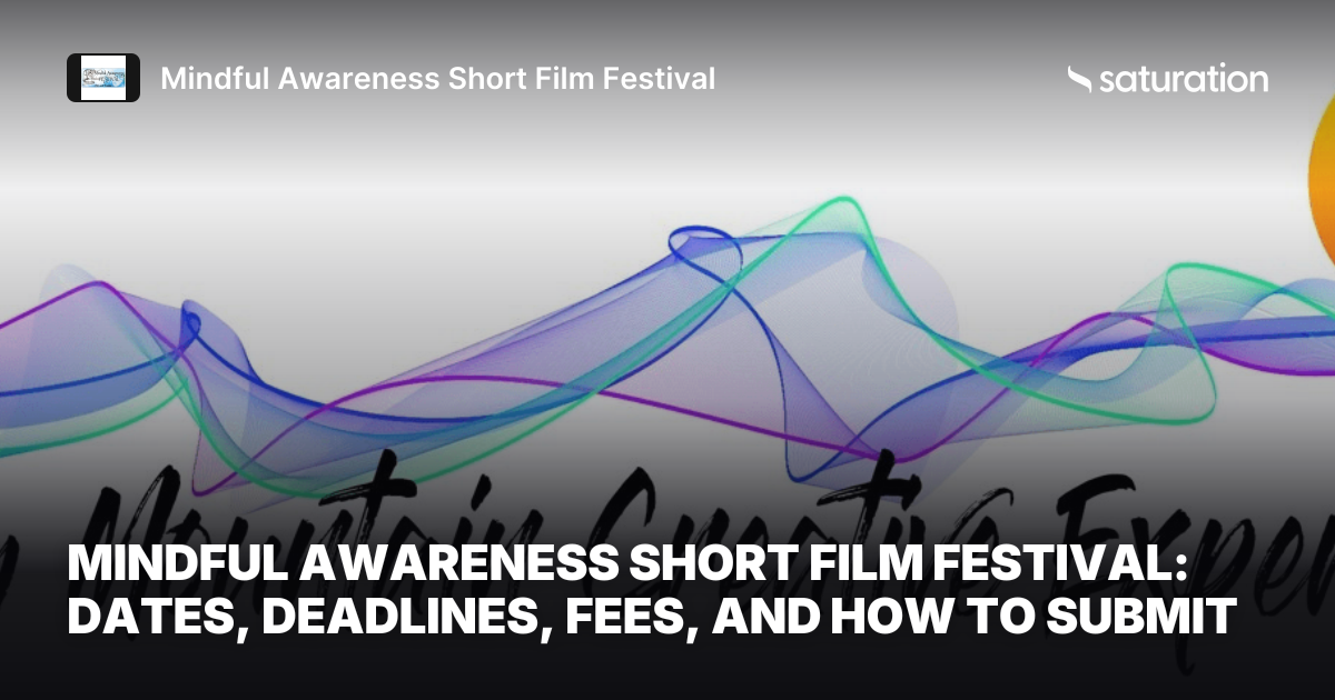 Mindful Awareness Short Film Festival share card
