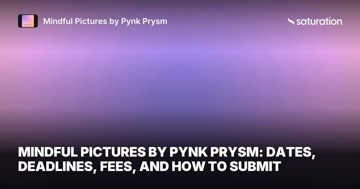 Mindful Pictures by Pynk Prysm share card