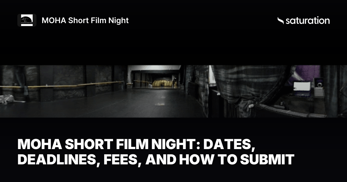 MOHA Short Film Night share card