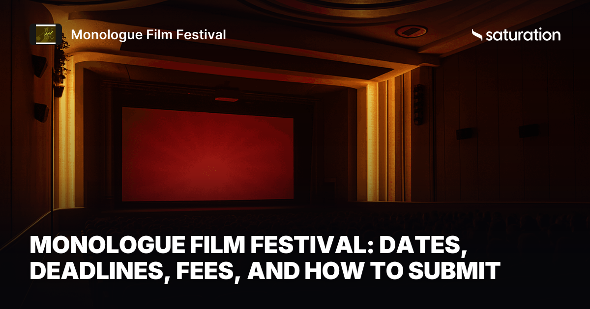 Monologue Film Festival share card