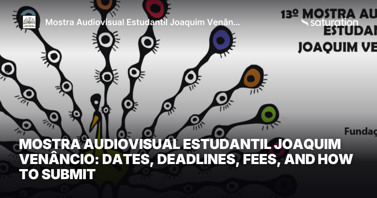 Mostra Audiovisual Estudantil Joaquim Venâncio share card