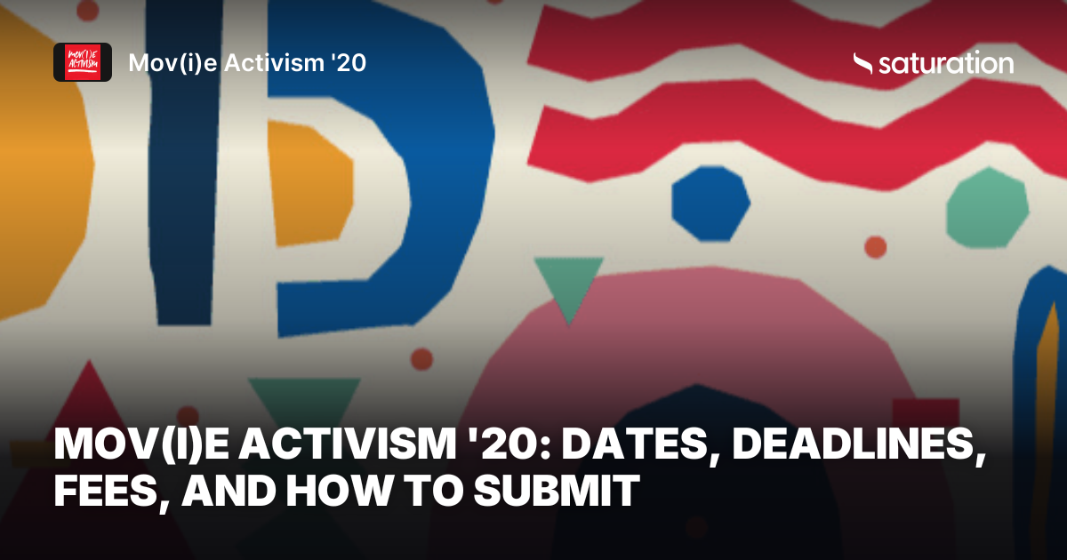 Mov(i)e Activism '20 share card