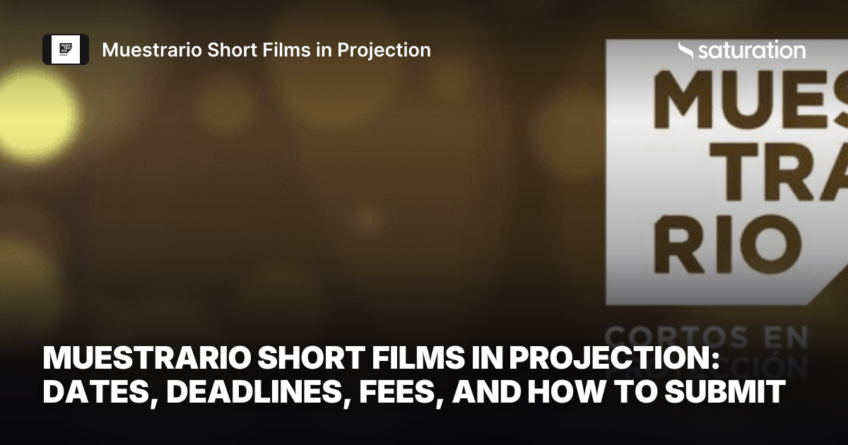 Muestrario Short Films in Projection share card