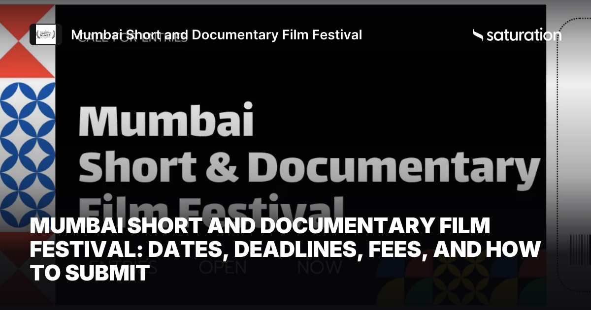 Mumbai Short and Documentary Film Festival share card
