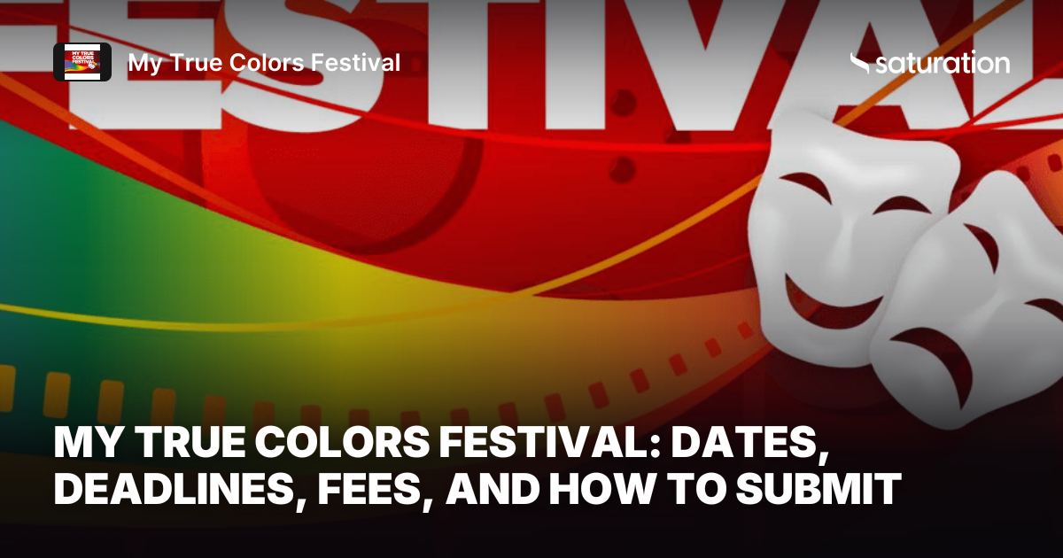 My True Colors Festival share card