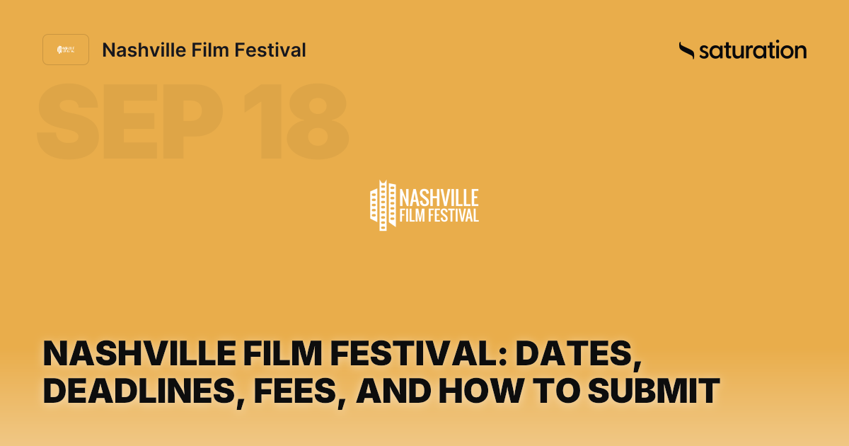 Nashville Film Festival share card