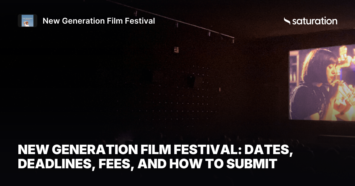 New Generation Film Festival share card