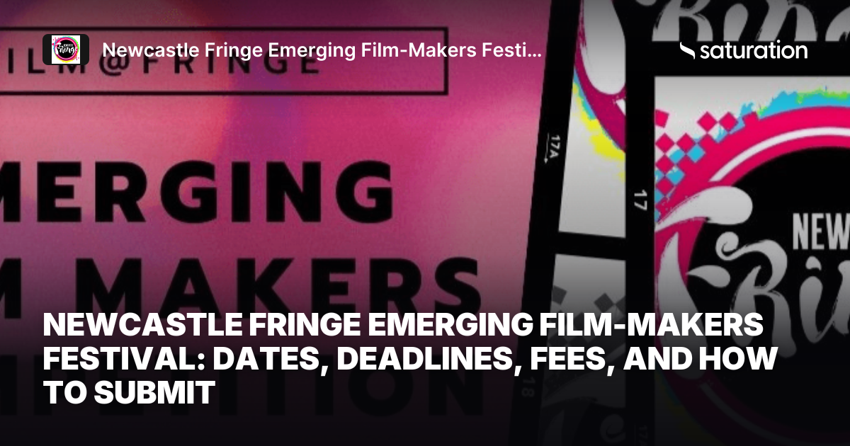 Newcastle Fringe Emerging Film-Makers Festival share card