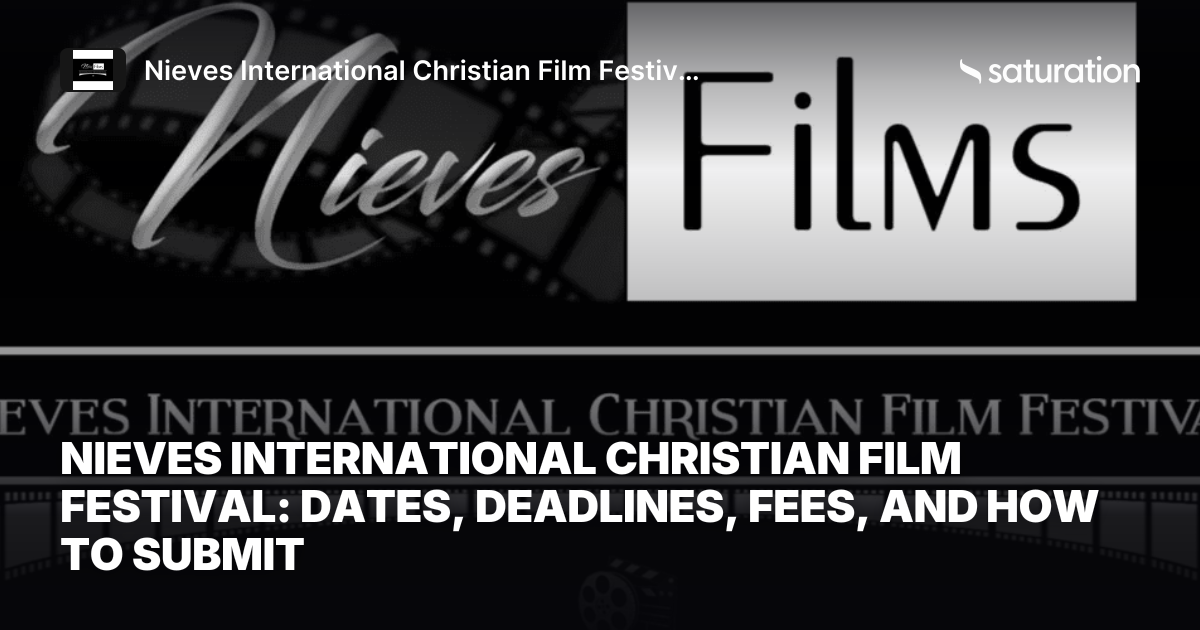 Nieves International Christian Film  Festival share card