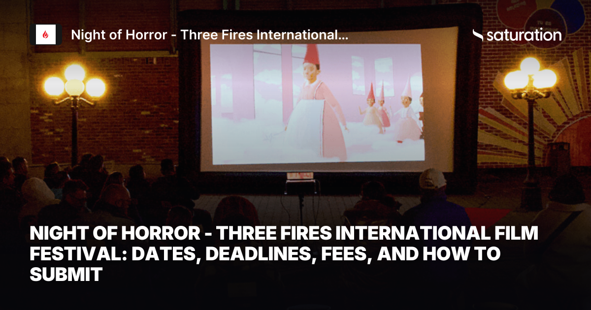 Night of Horror - Three Fires International Film Festival share card
