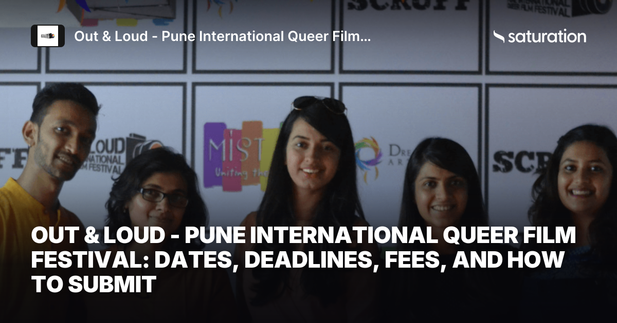 Out & Loud - Pune International Queer Film Festival share card