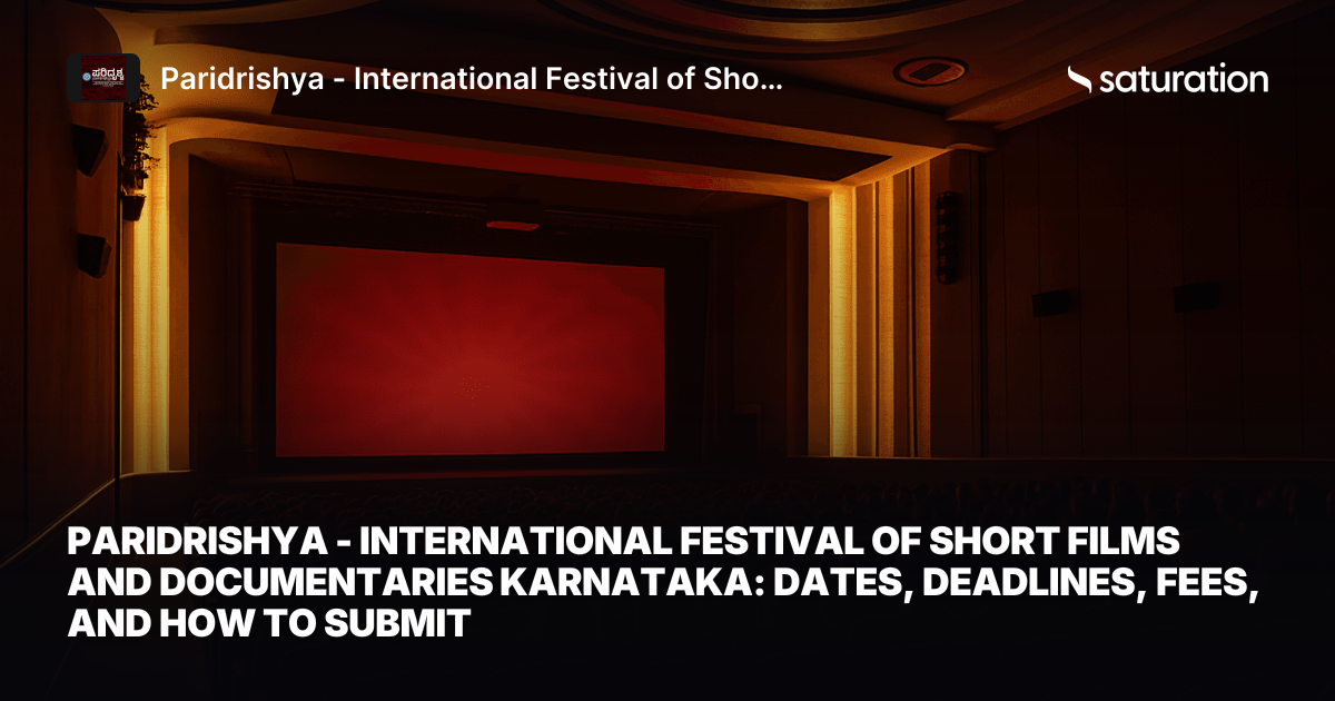 Paridrishya - International Festival of Short Films and Documentaries Karnataka share card