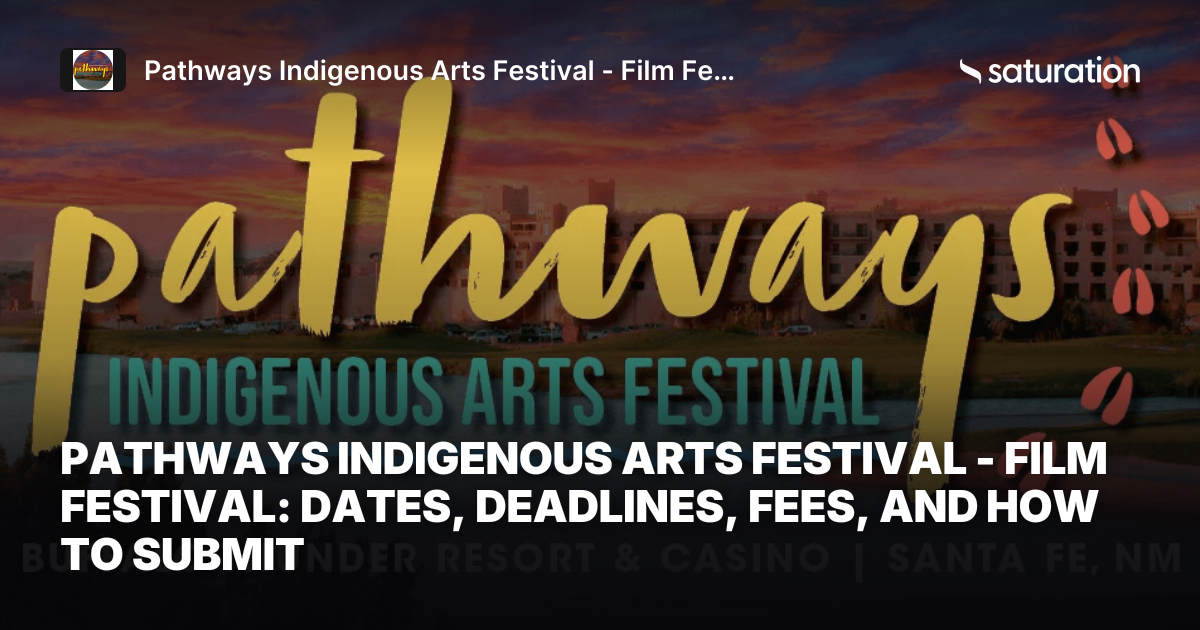 Pathways Indigenous Arts Festival - Film Festival share card