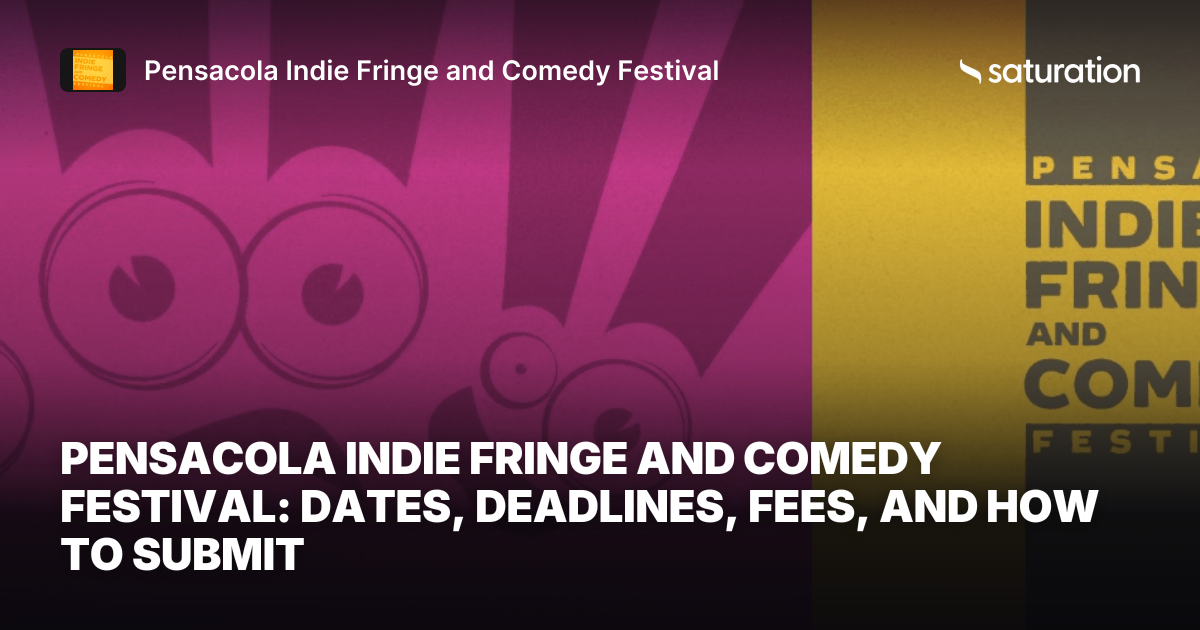 Pensacola Indie Fringe and Comedy Festival share card