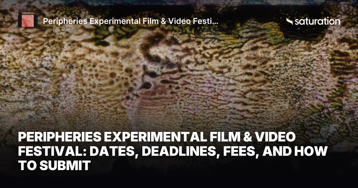 Peripheries Experimental Film & Video Festival share card