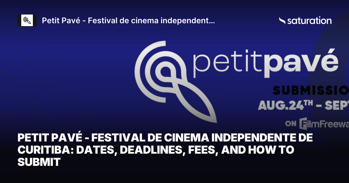 Petit Pavé - Festival de cinema independente de Curitiba share card