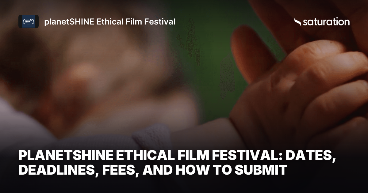 planetSHINE Ethical Film Festival share card