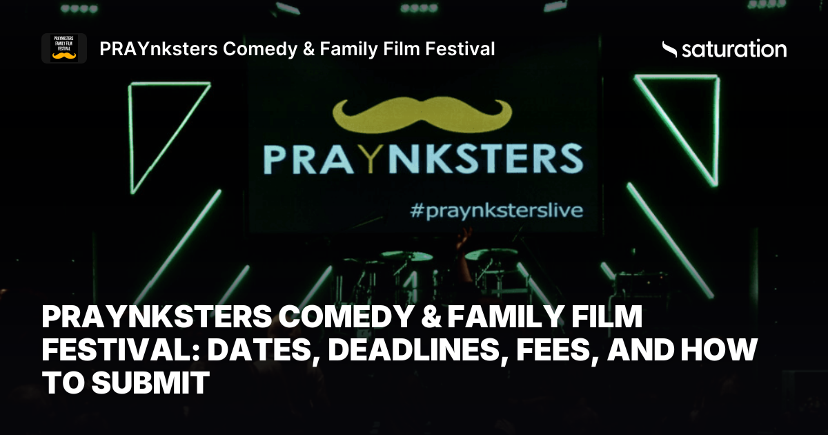 PRAYnksters Comedy & Family Film Festival share card