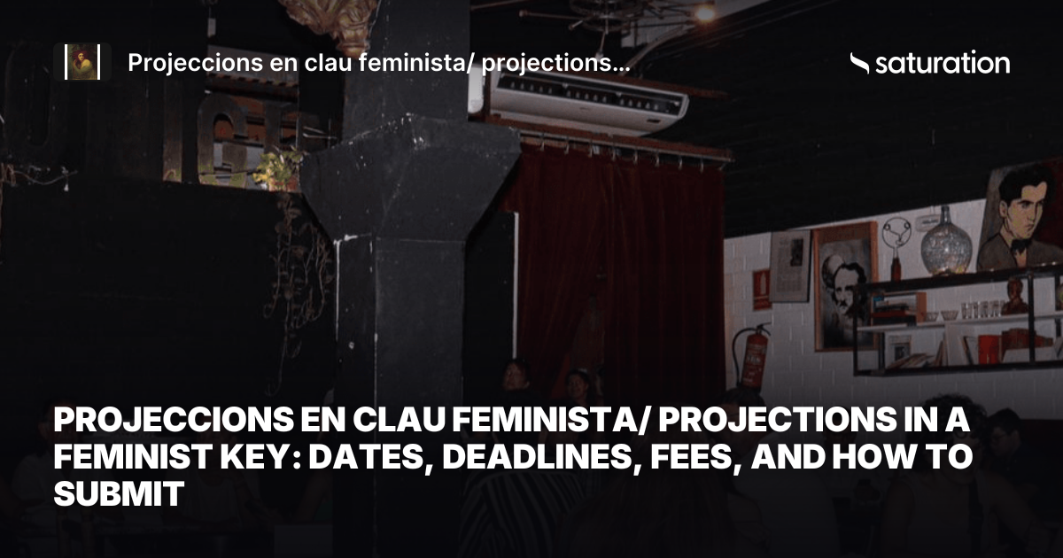 Projeccions en clau feminista/ projections in a feminist key share card