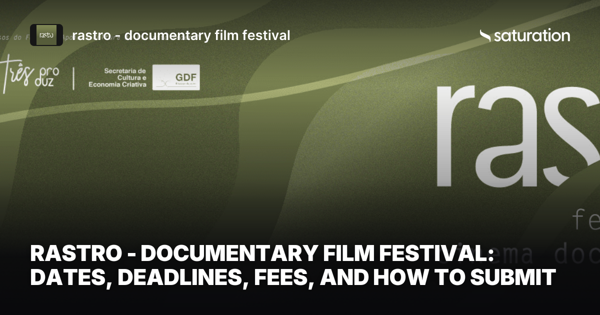 rastro - documentary film festival share card