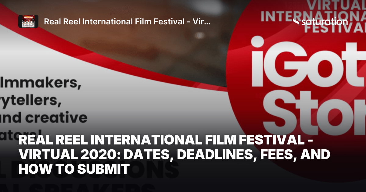 Real Reel International Film Festival - Virtual 2020 share card