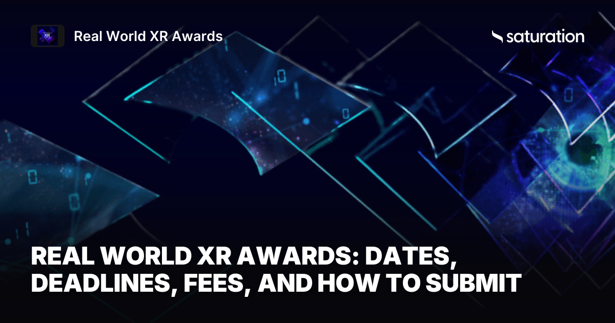 Real World XR Awards share card