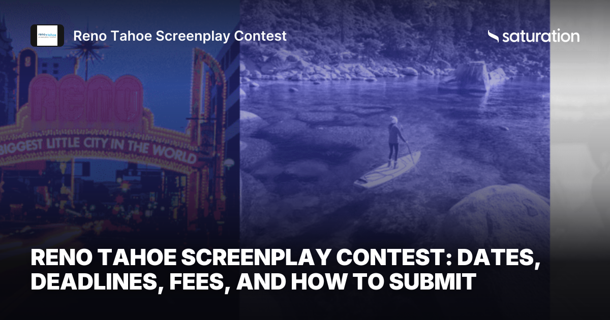 Reno Tahoe Screenplay Contest share card