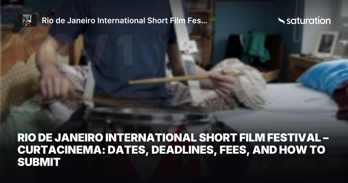 Rio de Janeiro International Short Film Festival – Curtacinema share card