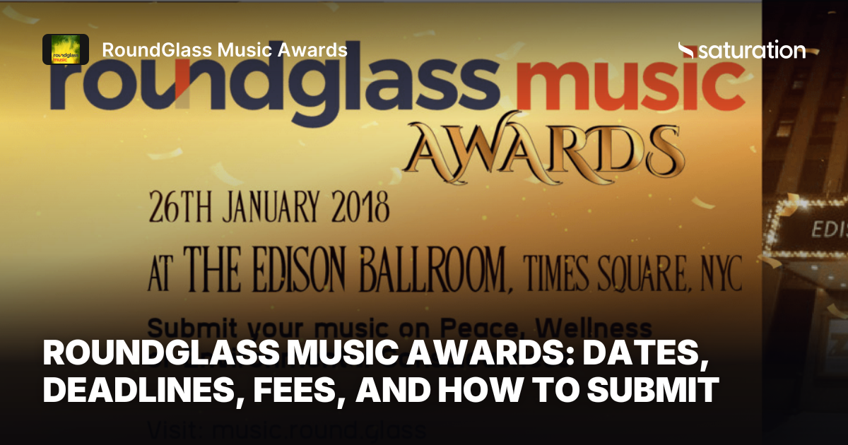 RoundGlass Music Awards share card