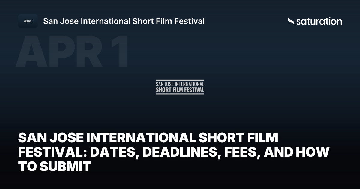 San Jose International Short Film Festival share card