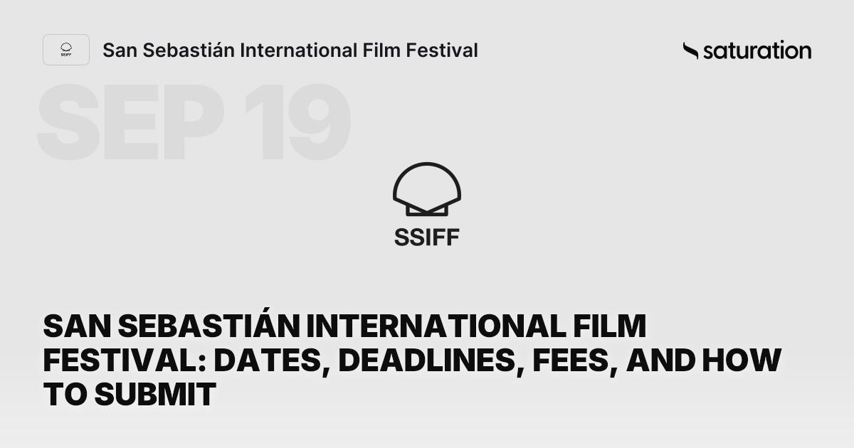 San Sebastián International Film Festival share card