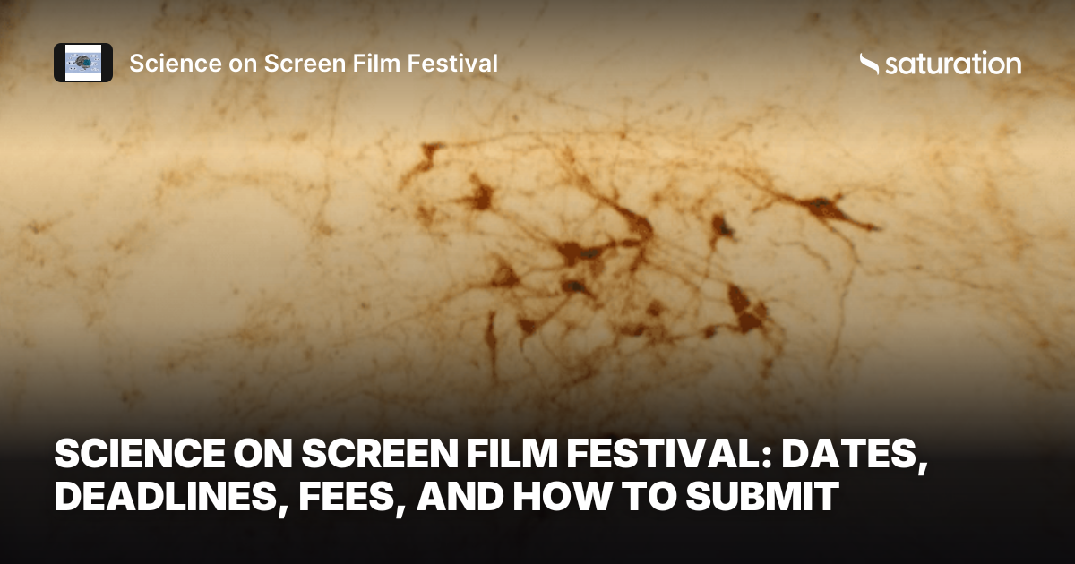 Science on Screen Film Festival share card