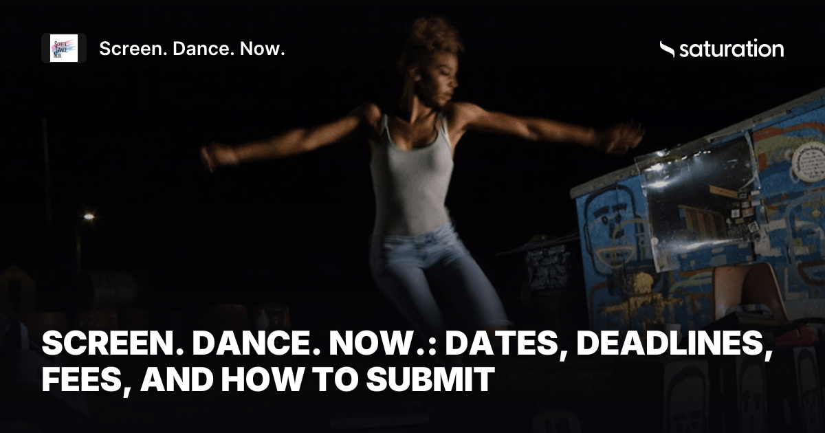 Screen. Dance. Now. share card