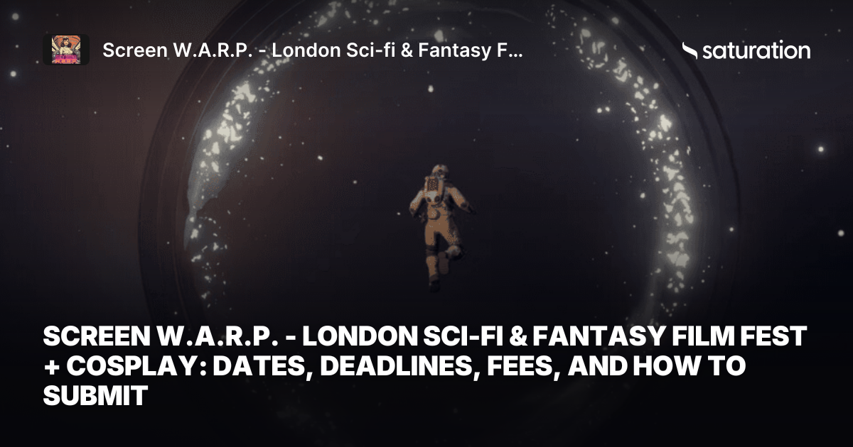Screen W.A.R.P. - London Sci-fi & Fantasy Film Fest + Cosplay share card