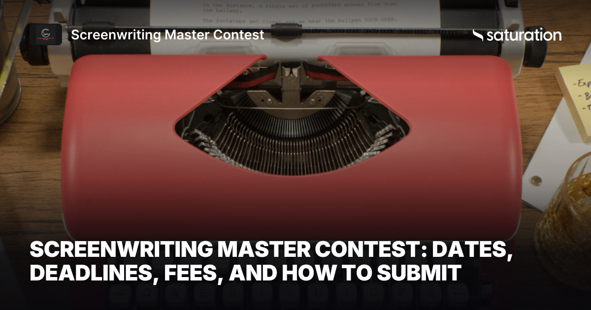 Screenwriting Master Contest share card