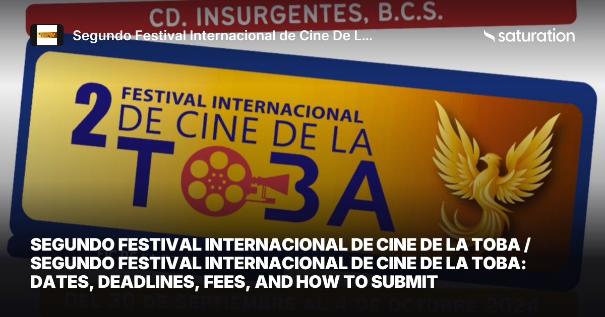 Segundo Festival Internacional de Cine De La Toba / Segundo Festival Internacional de Cine de La Toba share card